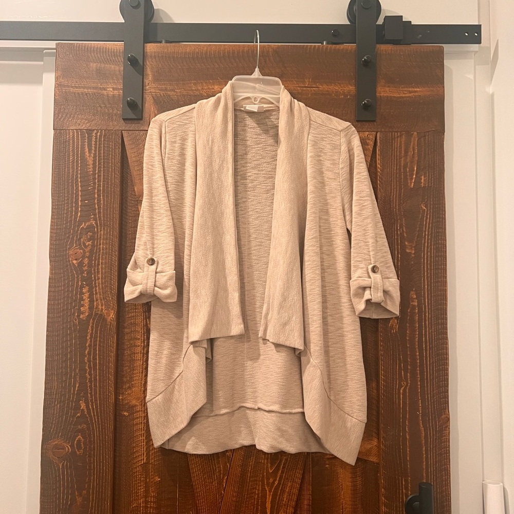 Motherhood open front cardigan